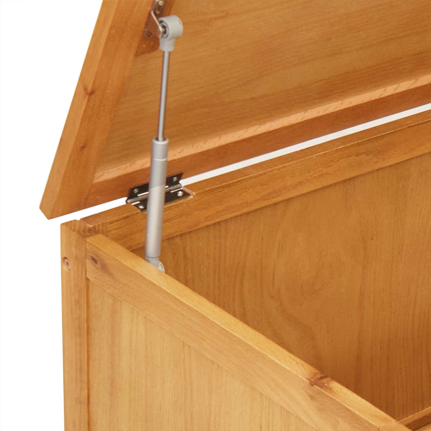 Storage Box 150 x 45 x 45 cm Solid Oak Wood