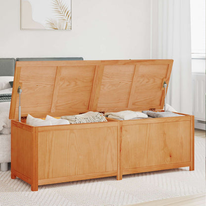 Storage Box 150 x 45 x 45 cm Solid Oak Wood