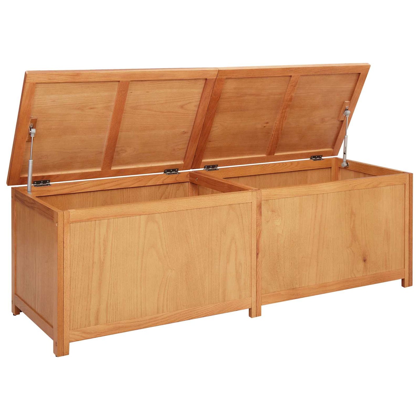 Storage Box 150 x 45 x 45 cm Solid Oak Wood