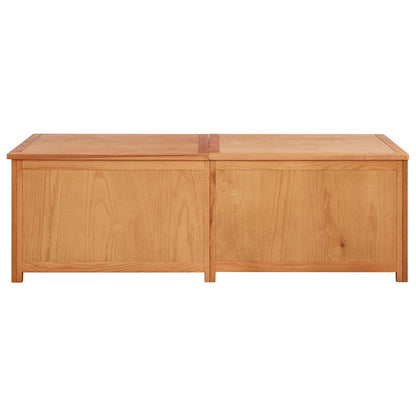 Storage Box 150 x 45 x 45 cm Solid Oak Wood