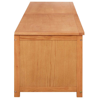 Storage Box 150 x 45 x 45 cm Solid Oak Wood