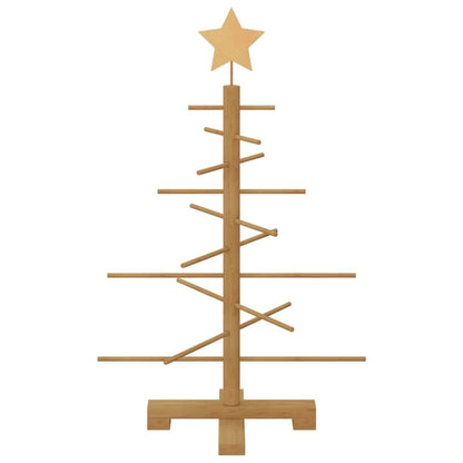 Wooden Christmas Tree Brown 75 cm Bamboo