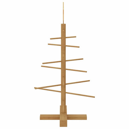 Wooden Christmas Tree Brown 75 cm Bamboo