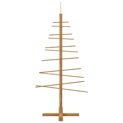 Wooden Christmas Tree Brown 125 cm Bamboo