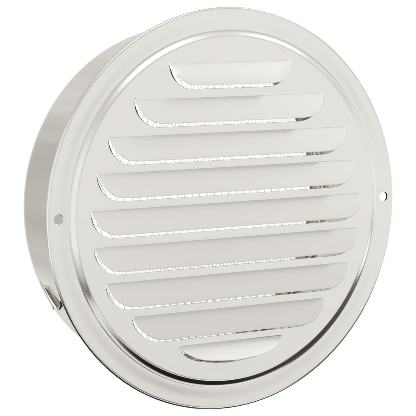 Air Vent Covers 4 pcs Silver 150 mm Stainless Steel