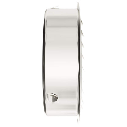 Air Vent Covers 4 pcs Silver 150 mm Stainless Steel
