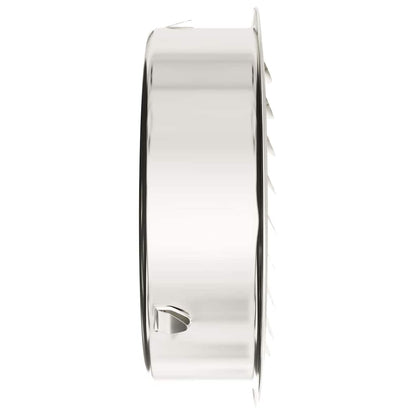 Air Vent Covers 4 pcs Silver 200 mm Stainless Steel