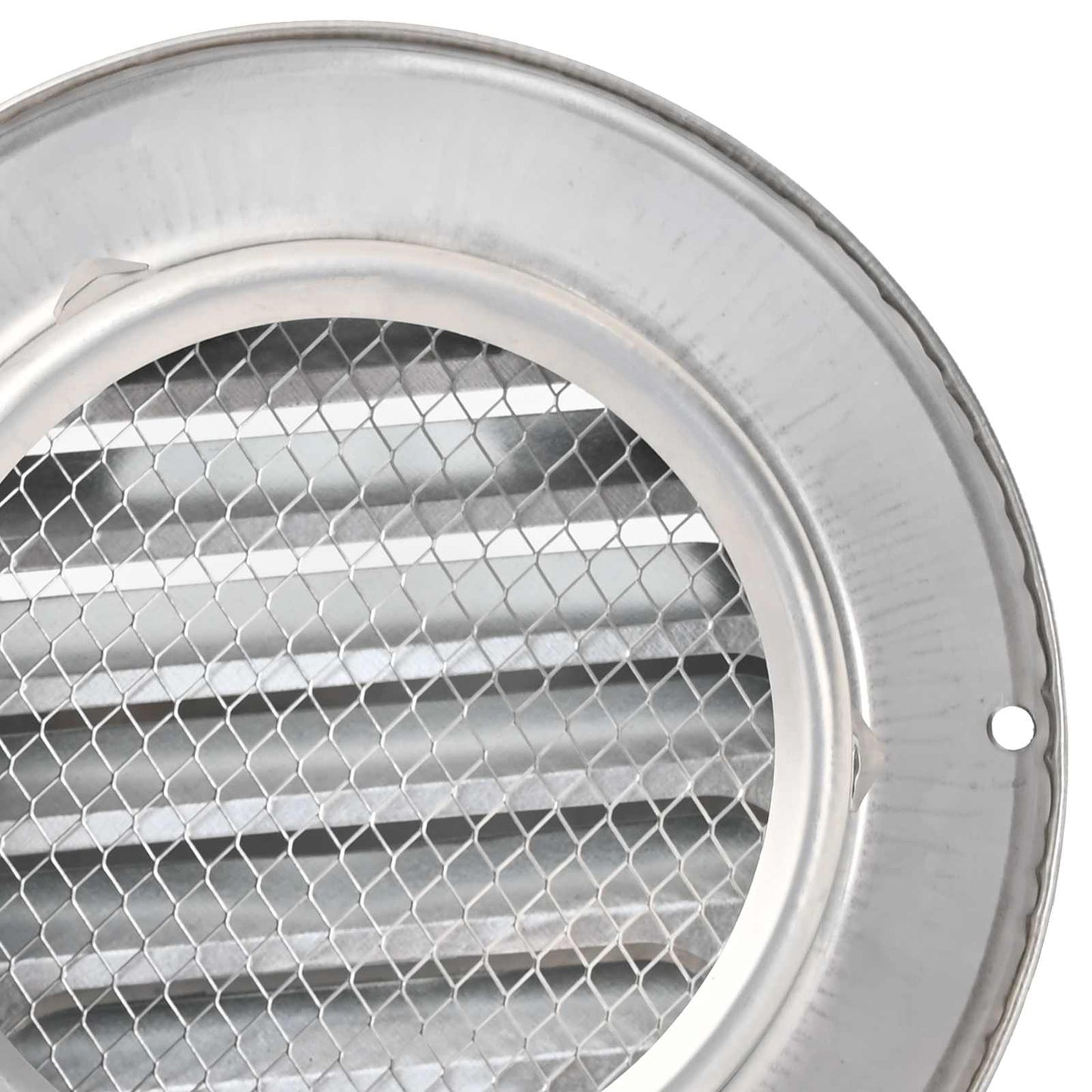 Air Vent Covers 2 pcs Silver 80 mm Stainless Steel