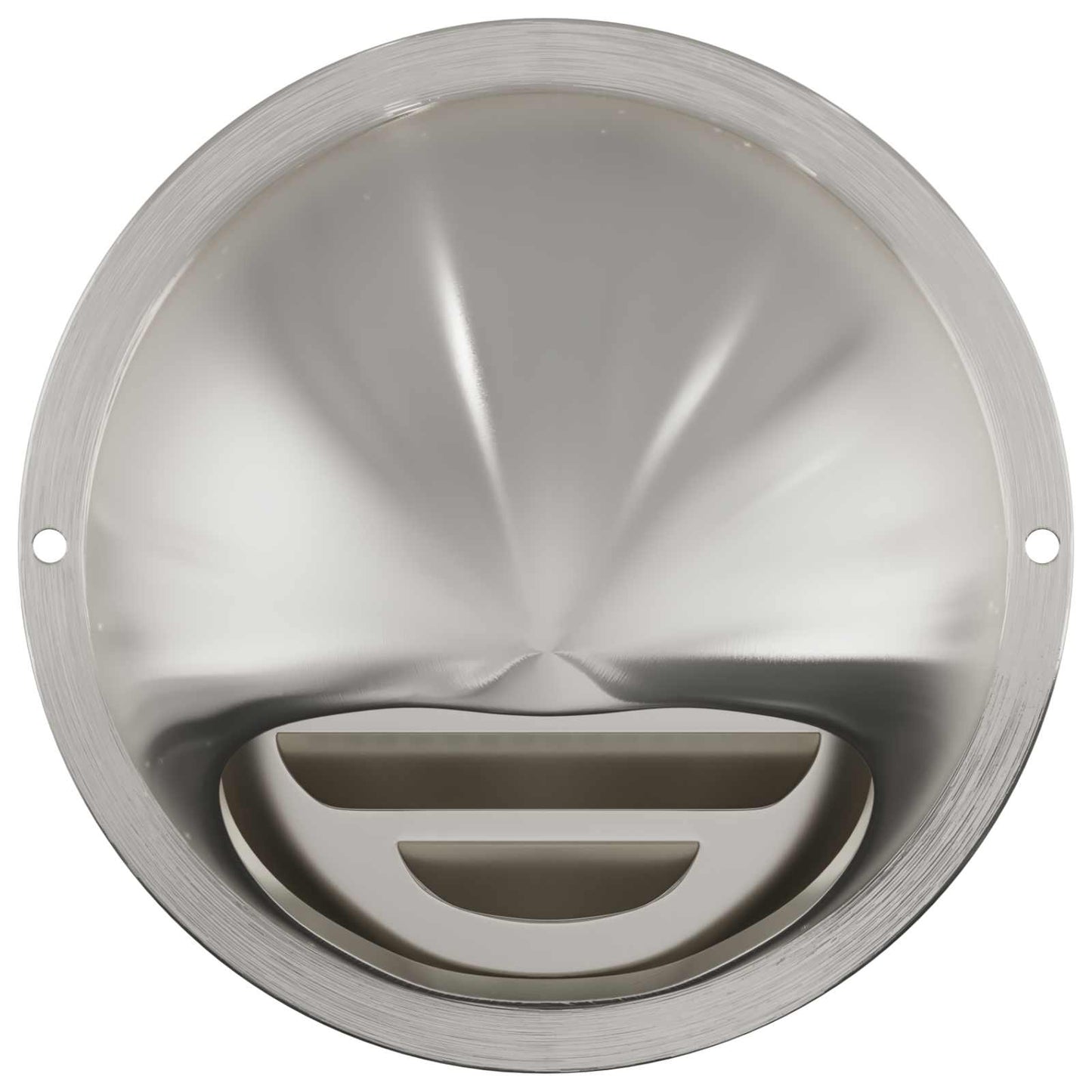 Air Vent Covers 2 pcs Silver 80 mm Stainless Steel