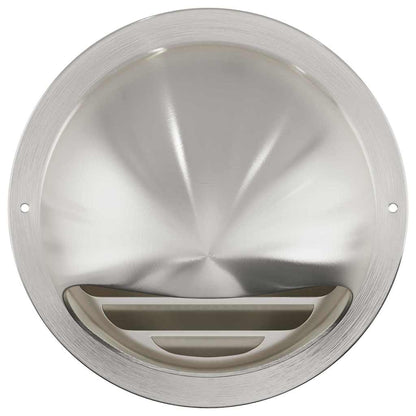 Air Vent Covers 2 pcs Silver 150 mm Stainless Steel