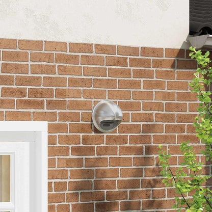 Air Vent Covers 8 pcs Silver 200 mm Stainless Steel