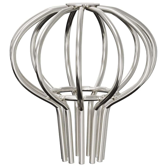 Gutter Leaf Guard 2 pcs Silver 50 mm Stainless Steel