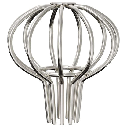 Gutter Leaf Guard 8 pcs Silver 50 mm Stainless Steel