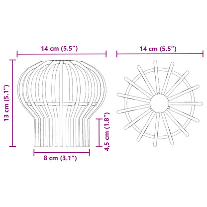 Gutter Leaf Guard 2 pcs Silver 110 mm Stainless Steel