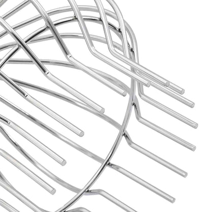 Gutter Leaf Guard 2 pcs Silver 160 mm Stainless Steel