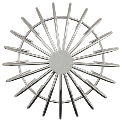 Gutter Leaf Guard 8 pcs Silver 200 mm Stainless Steel