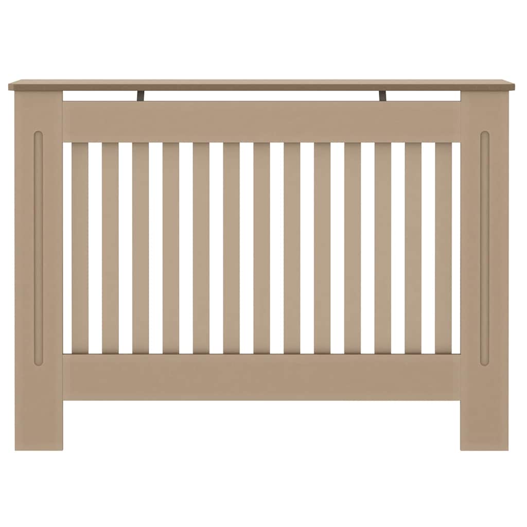 Radiator Cover 2 pcs Brown 112 x 19 x 81.5 cm Engineered Wood