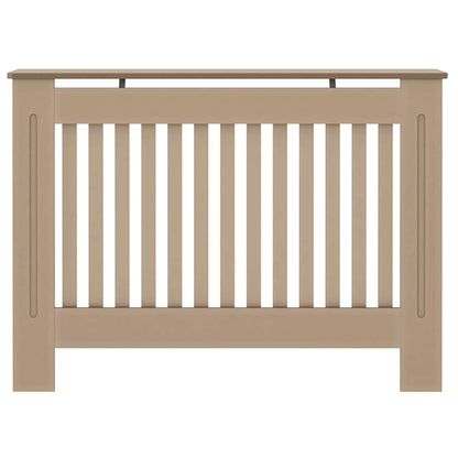 Radiator Cover 2 pcs Brown 112 x 19 x 81.5 cm Engineered Wood
