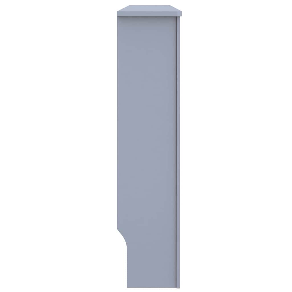 Radiator Cover 2 pcs Grey 59.84 x 7.48 x 32.09 in