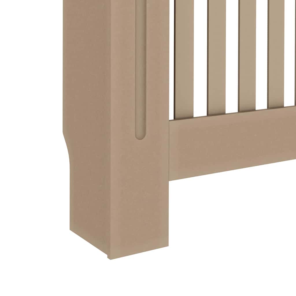 Radiator Cover 2 pcs Brown 152 x 19 x 81.5 cm Engineered Wood