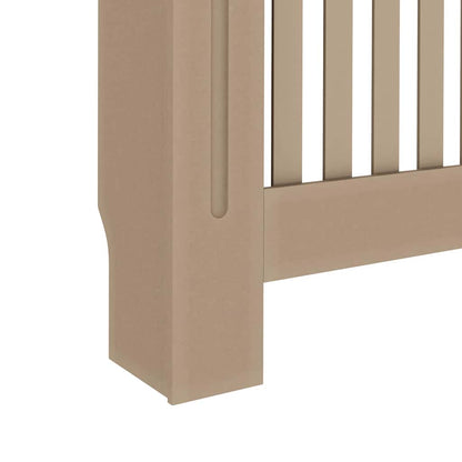 Radiator Cover 2 pcs Brown 152 x 19 x 81.5 cm Engineered Wood