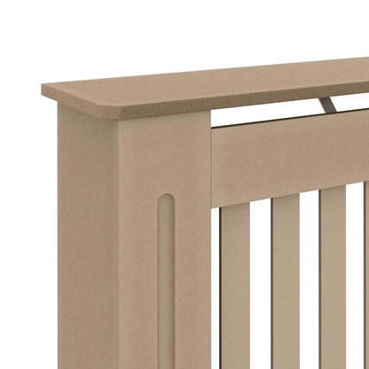 Radiator Cover 2 pcs Brown 152 x 19 x 81.5 cm Engineered Wood