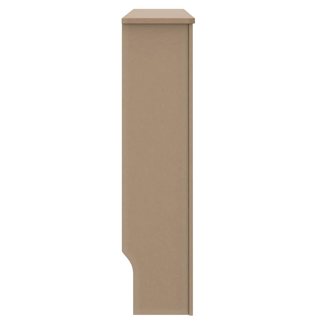 Radiator Cover 2 pcs Brown 152 x 19 x 81.5 cm Engineered Wood