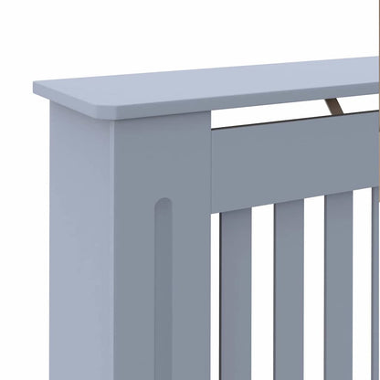 Radiator Cover 2 pcs Grey 172 x 19 x 81.5 cm Engineered Wood