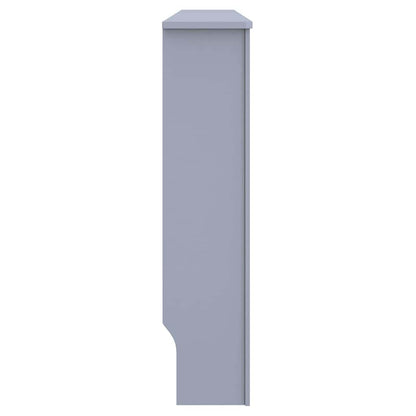 Radiator Cover 2 pcs Grey 172 x 19 x 81.5 cm Engineered Wood