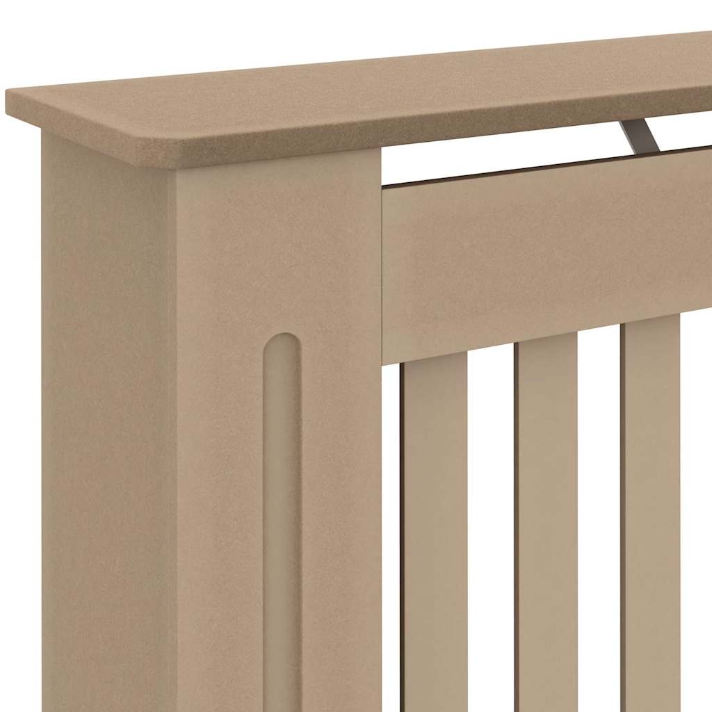 Radiator Cover 2 pcs Brown 172 x 19 x 81.5 cm Engineered Wood