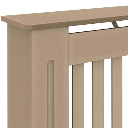 Radiator Cover 2 pcs Brown 172 x 19 x 81.5 cm Engineered Wood