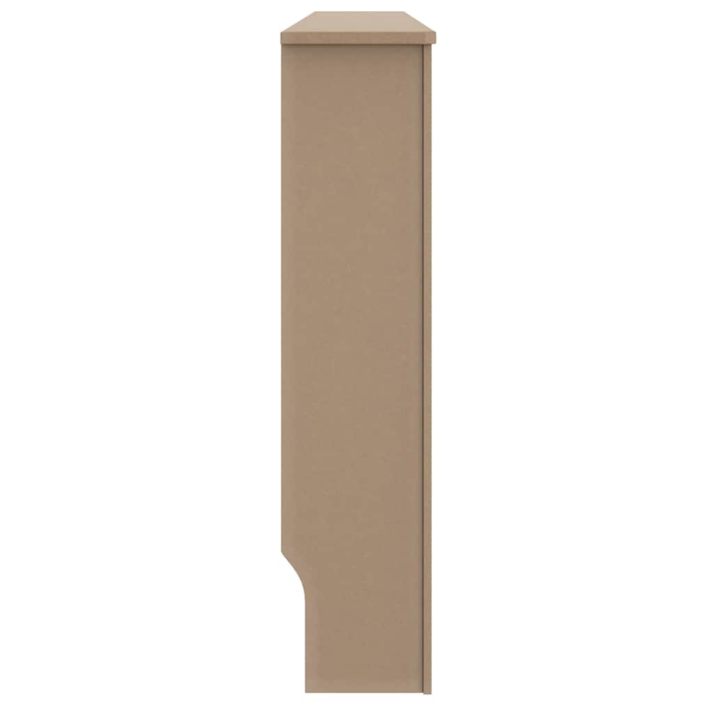 Radiator Cover 2 pcs Brown 172 x 19 x 81.5 cm Engineered Wood