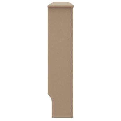 Radiator Cover 2 pcs Brown 172 x 19 x 81.5 cm Engineered Wood