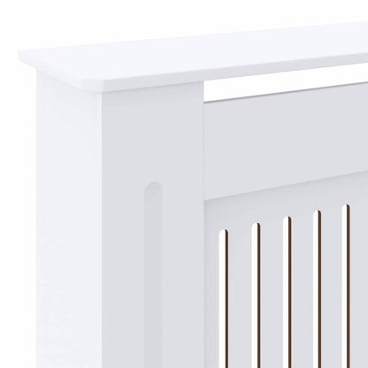 Radiator Cover 2 pcs White 80.71 x 8.07 x 32.09 in