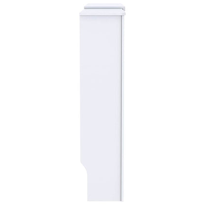 Radiator Cover 2 pcs White 80.71 x 8.07 x 32.09 in