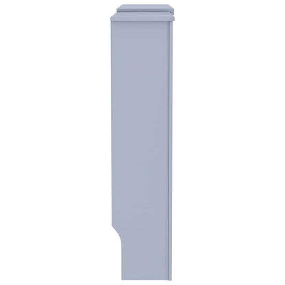 Radiator Cover 2 pcs Grey 80.71 x 8.07 x 32.09 in