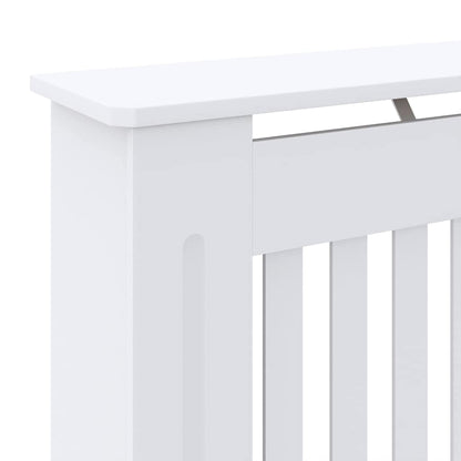 Radiator Cover 2 pcs White 78 x 19 x 81.5cm Engineered Wood