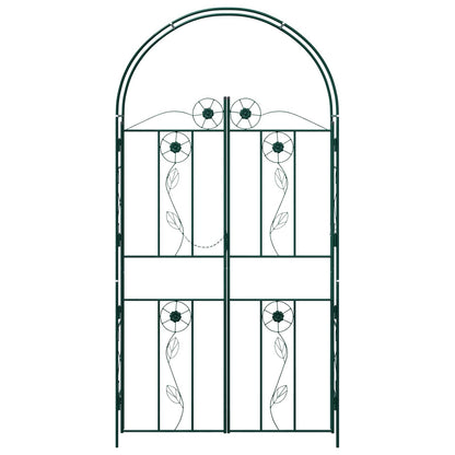 Garden Arch Plain Green 115 x 37 x 226 cm