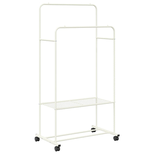 Clothes Rack White 80 x 53 x 156 cm