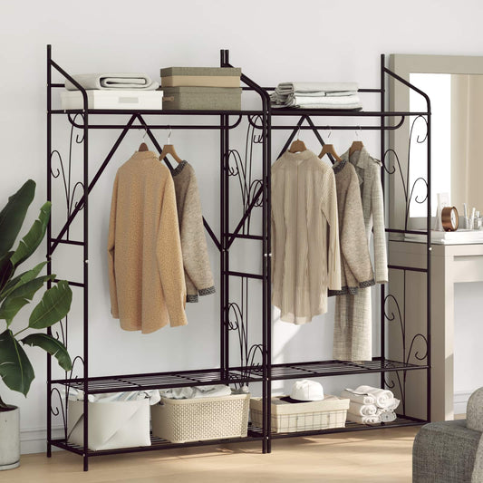 Open Wardrobe 2 pcs 78 x 36 x 158 cm