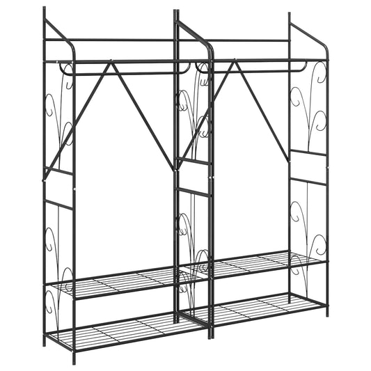 Open Wardrobe 2 pcs 78 x 36 x 158 cm