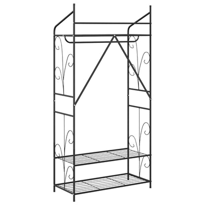 Open Wardrobe Plain 2 pcs 78 x 36 x 158 cm