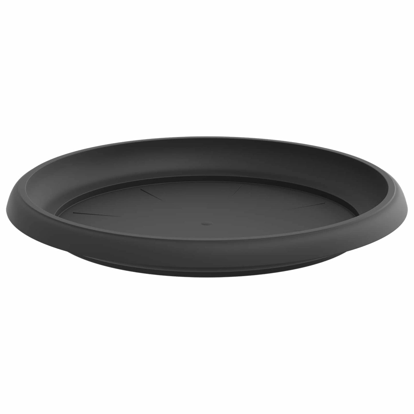 Plant Pots 24 pcs Black Ø 30 x 25 cm Plastic