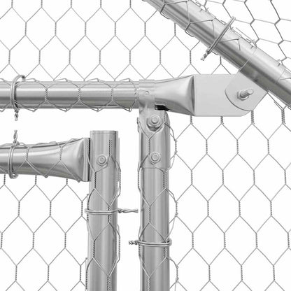 Chicken Cage Silver 200 x 170 x 177 cm Galvanised Steel
