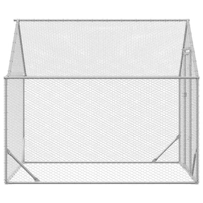 Chicken Cage Silver 200 x 170 x 177 cm Galvanised Steel