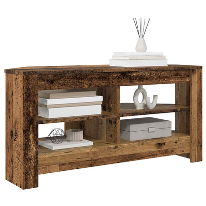 Corner TV Cabinet 102 x 40.5 x 45 cm Old Wood Engineered Wood