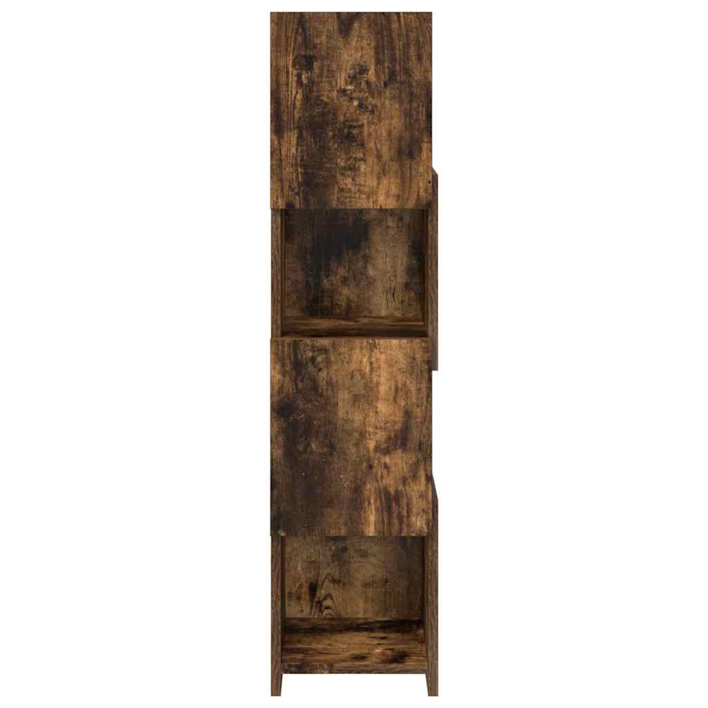 Corner Cabinet Smoked Oak 25.5x25x102cm Engineered Wood