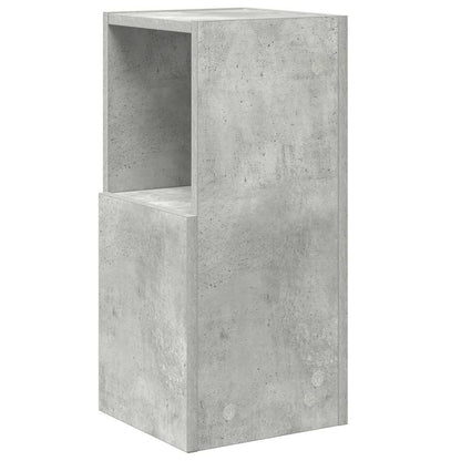 Corner Cabinet Concrete Grey 25.5x25x55cm Engineered Wood