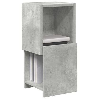 Corner Cabinet Concrete Grey 25.5x25x55cm Engineered Wood
