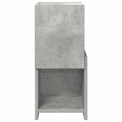 Corner Cabinet Concrete Grey 25.5x25x55cm Engineered Wood